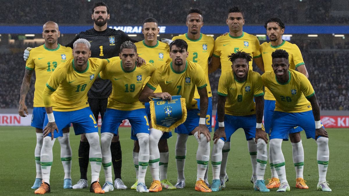 Brazil Squad for FIFA World Cup 2022