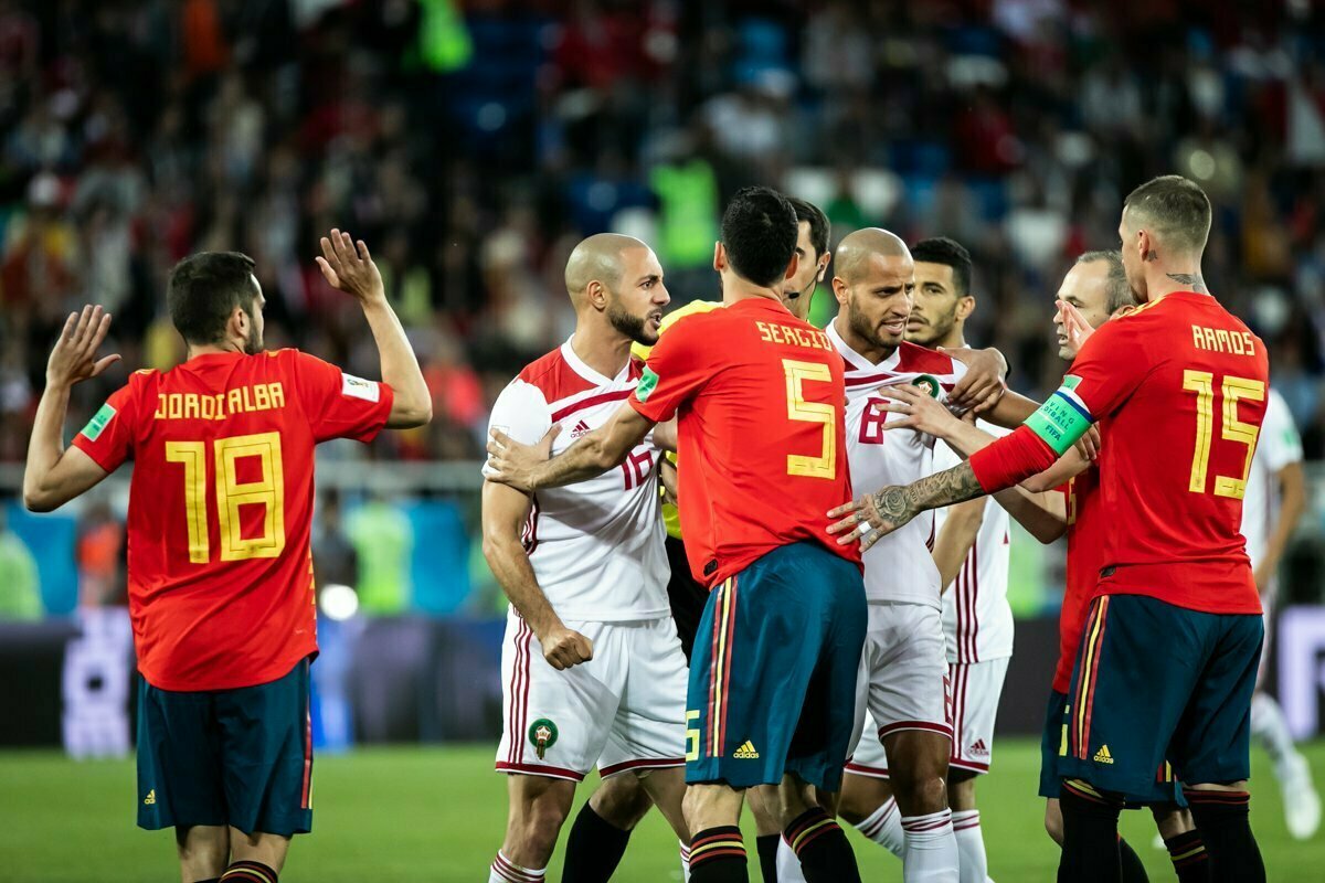 Spain vs Morocco FIFA 2022 knockout dec