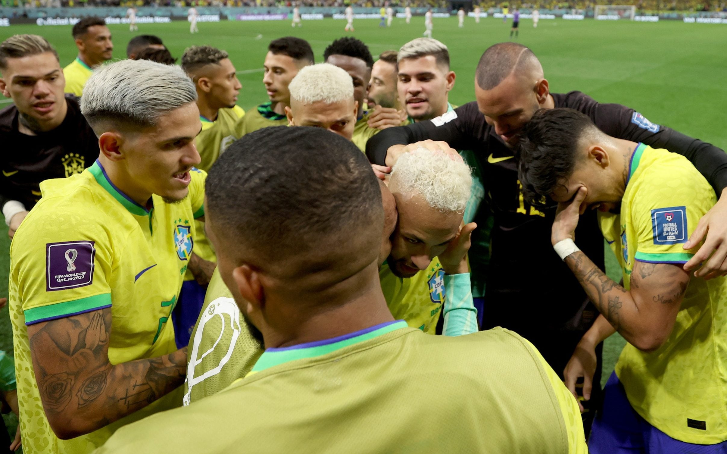 The elimination of Brazil from the World Cup