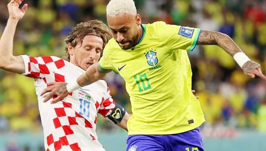 neymar brazil croatia fifa world cup 2022